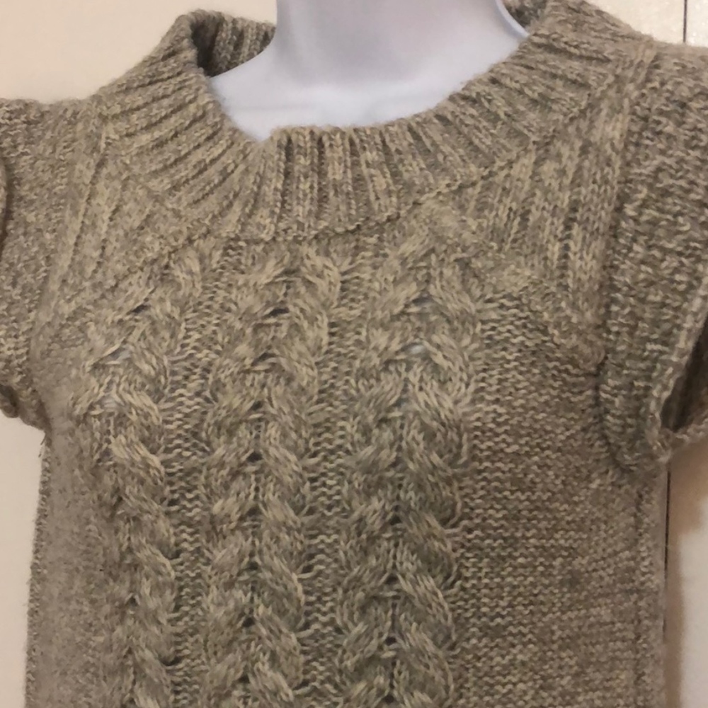 7 For All Mankind Cap Sleeve Wool Sweater - Picture 3 of 5